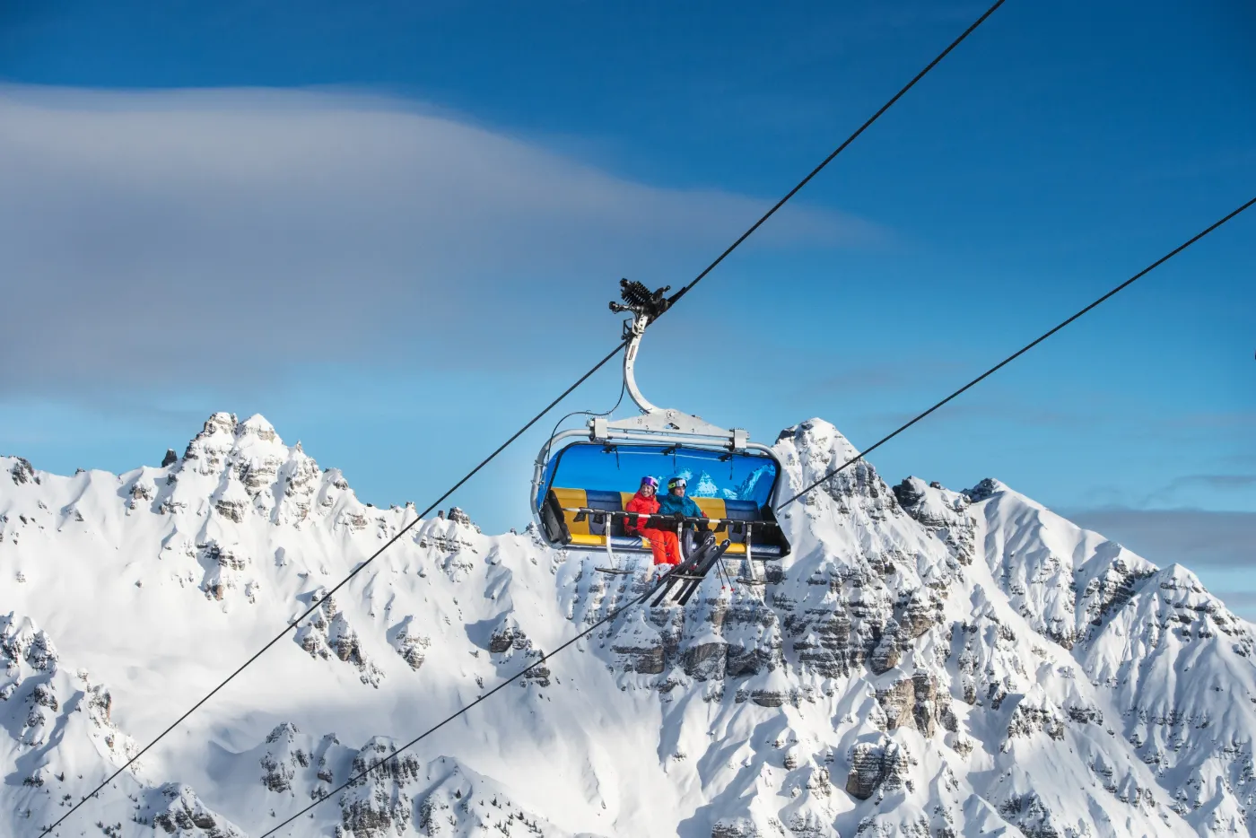 Skifahren in Schlick 2000