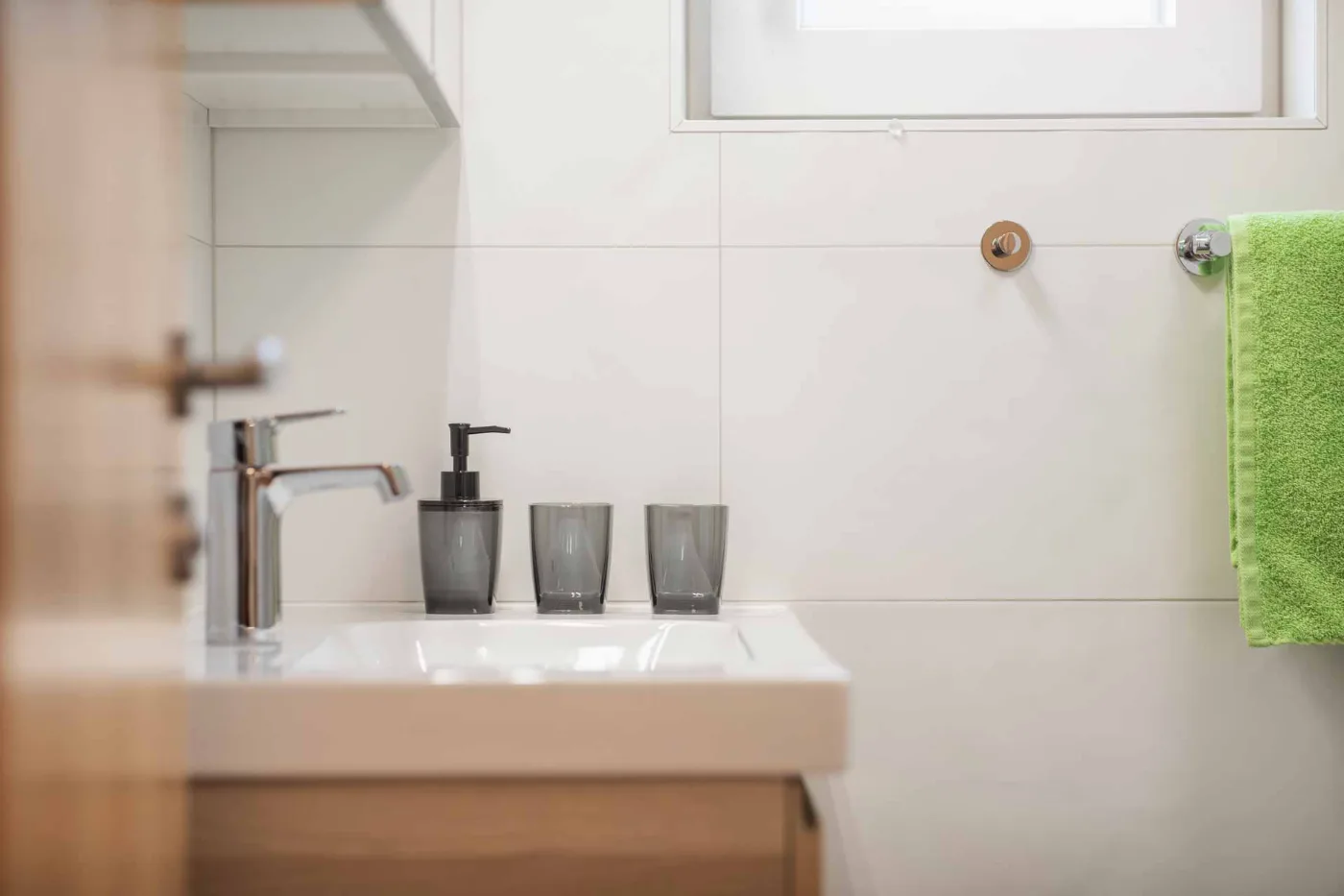 Badezimmer in der Casa Habicht